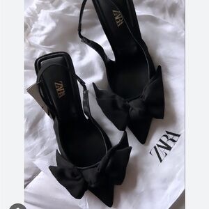 Zara Slingback Heels